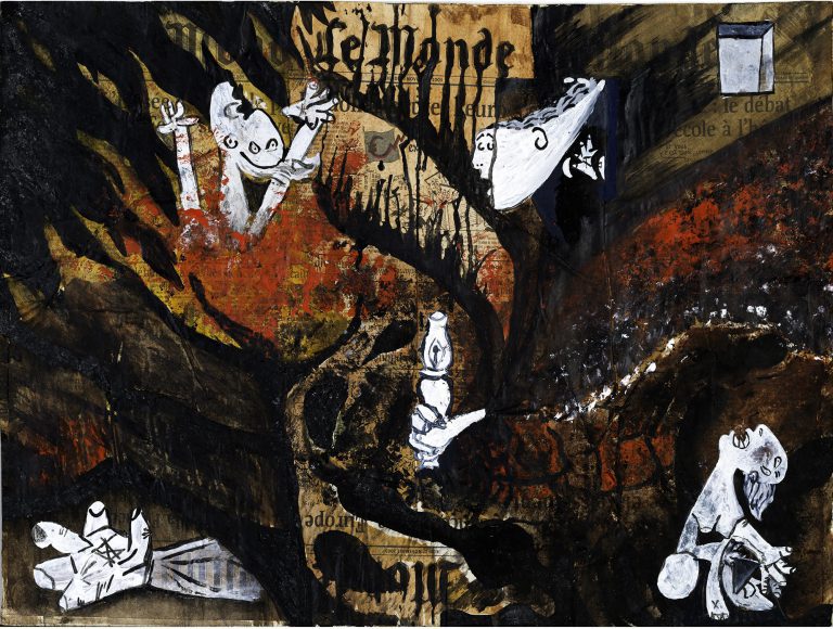 La violence du monde. Hommage à Pablo Picasso - 2005 - 50 x 65 cm
