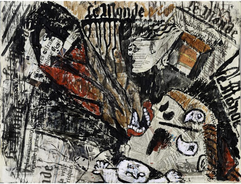 Le chaos du monde. Hommage à Pablo Picasso - 2005 - 50 x 65 cm
