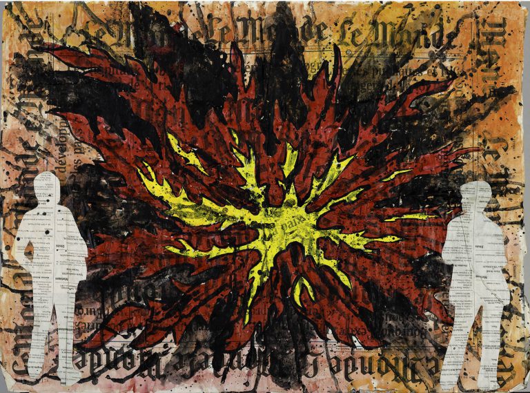 Explosion. Hommage à Roy Lichtenstein - 2006 - 50 x 65 cm