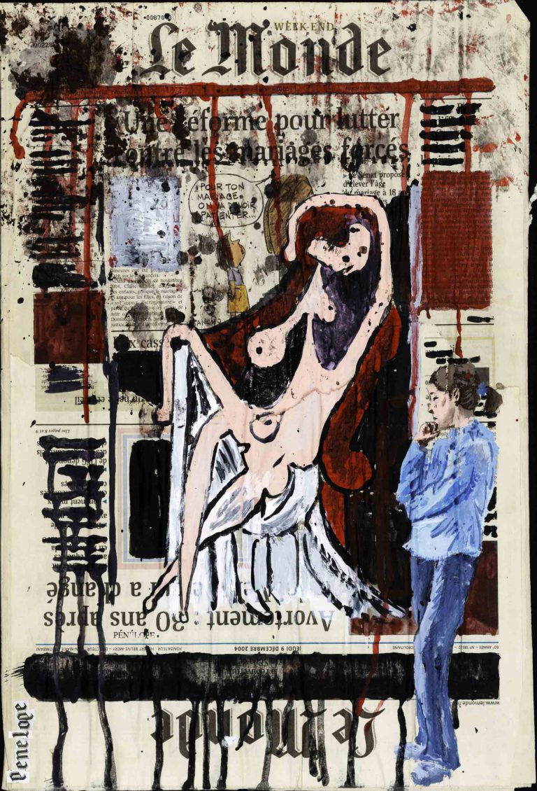 Mariages forcés/ IVG. Hommage à Pablo Picasso - 2005 - 47 x 32 cm