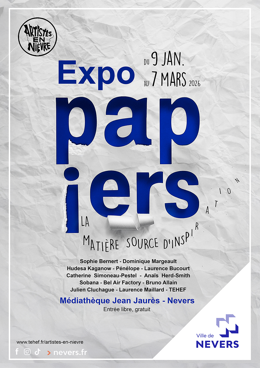Exposition médiathèque Jean Jaures Nevers