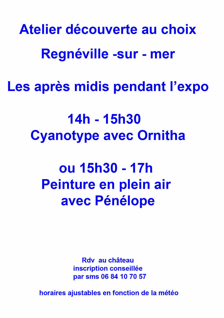 atelier Regnéville sur mer