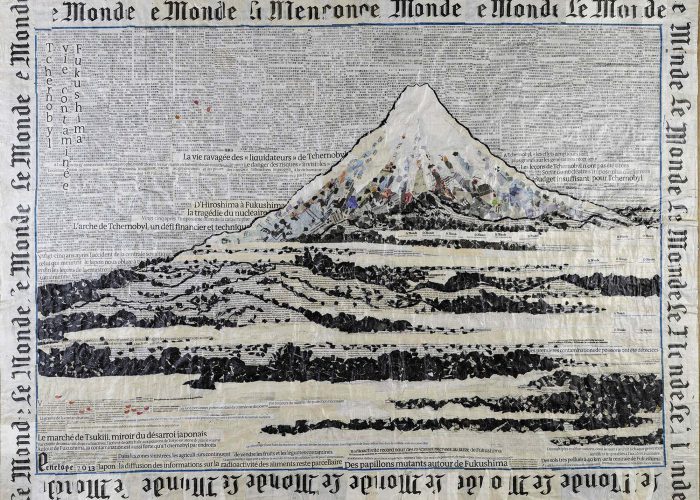 Fukushima. Hommage à Hokusai Série I – vue n°4 - 2013 - 80 x 110 cm